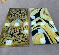 Shop for Tile Ceramic Black Gold - Luxury Interior Decor