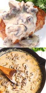 Easy To Make Homemade Creamy Mushroom Sauce Perfect For Pasta Steak Meatballs Pork Chops Roasts Chicken In 2020 Easy Mushroom Recipes Recipes Mushroom Recipes