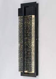 Check spelling or type a new query. Maxim 56194bgbk Black Bubble Glass Cascade 21 Led Bubble Glass Wall Sconce Lightingdirect Com