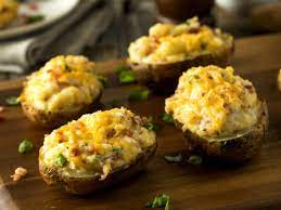 Papa al horno con queso y hierbas. Recetas De Papas Al Horno Con Esparragos