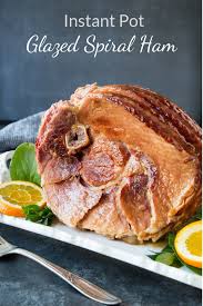 Spiral hams are the staple of any holiday and are guaranteed to amaze at any special event. Glazed Spiral Ham Instant Pot Healthy Instant Pot Recipes