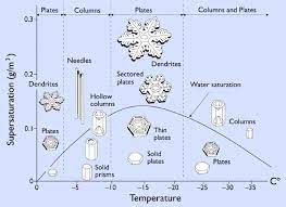 The Nakaya Snow Crystal Morphology Diagram Showing Different Types Of Download Scientific Diagram