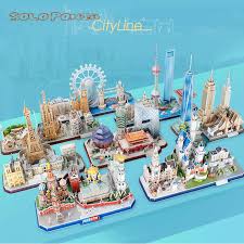 Maybe you would like to learn more about one of these? Miniature 40 Cm 3d New York Cardboard City View Famous World Building City Line Puzzle Construction Brick Model Paper Building Architecture Diy House Mininatures Aliexpress