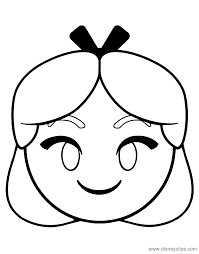 Does your child love cartoons? Disney Emojis Coloring Pages Disneyclips Com