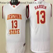 Where did james harden go to college? Arizona State Sun Devils 13 James Harden Basketball College Jerseys China Ncaa T Shirts Sports Wears And Oklahoma Sooners Apparels Price Made In China Com