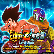 — a super namekian named slug comes to invade earth. Dragon Ball Z Dokkan Battle On Twitter Extreme Z Area Lord Slug Only The Specified Characters Can Challenge Extreme Z Area Clear The Event To Collect Awakening Medals For More Details Please Kindly Check