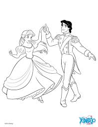 Princesa Ariel Para Colorear