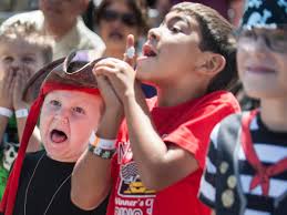 Mermaids come ashore for Dana Point Tall Ships Festival