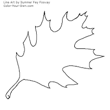 Oak Leaf Coloring Page Fall Leaves Coloring Pages Leaf Coloring Page Leaf Coloring