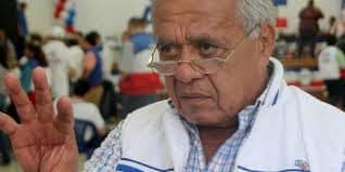 Chato Vargas, firmante de los acuerdos de paz de 1992. Actual diputado por  ARENA.