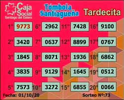 • @andrea.cerrizuela • • • • • #santiagodelestero #postales…» Los Numeros Del Jueves 1 De Octubre De La Tombola Santiaguena Diario Panorama Movil