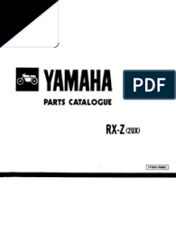 The yamaha outboards catalog features all of our latest outboard power innovations upgrade your power, trick out your rigging, find everyday maintenance items or shop our official yamaha apparel. Rxz Part Catalog Off 53 Www Transanatolie Com