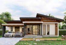 แบบบ านหน ากว างสไตล โมเด ร น เด นด วยหล งคาทรงสโลป 3 ห องนอน 2 ห องน ำ พ นท 100 ตร ม ร ปแบบบ าน บ านโมเด ร น บ านในฝ น