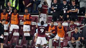 Leicester city 0, west ham united 3. I3s5w4v Bex8am