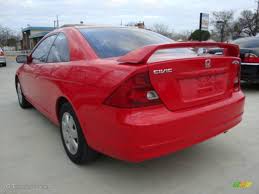 2002 Rallye Red Honda Civic Honda Civic Civic Coupe Honda Civic Coupe