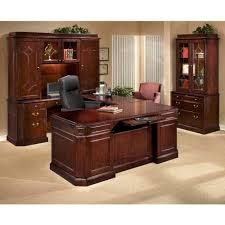 Executive Office With Left Handed Udesk By Dmi Furniture 6249 00 U Des Office Furniture Collections Modular Home Office Furniture Executive Office Furniture