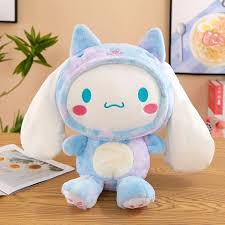 60cm Sanrio Kawaii Cinnamoroll Dog Plush Toys Pillow Stuffed Animal Comfort  Soft Dolls Kids Birthday Gift Cartoon Anime Toy