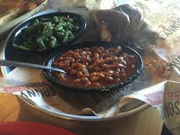 vegetables with bbq beans picture of