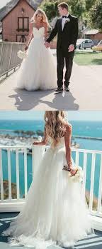 More images for strand brautkleider » Sweetheart Sweep Train Spaghetti Straps Ivory Wedding Dress With Lace Hubsche Brautkleider Braut Strand Brautkleid