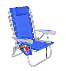 Hanerdun 3 in 1 cooler backpack, foldable fishing chair, portable backpack chair with fabric cooler bag, soft sided cooler chair for outdoor hiking events beach fishing camping 4.4 out of 5 stars 318 $38.99 $ 38. Amazon Com Rio Gear Ultimate Backpack Chair With Cooler Blue Blue Camping Chairs Sports Outdoors Backpack Beach Chair Best Beach Chair Beach Chairs