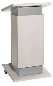 Podium for floor with pedestal design aluminum black. 48 Podiums Ideas Podium Podium Design Church Furniture