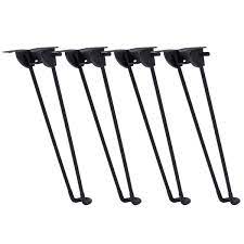 Folding coffee dining table is able to solve many household problems. Folding Table Legs La Vane 4 Pack 12 Inch 30cm Hairpin Metal Legs Heavy Duty Furniture Legs Black For Coffee Table Laptop Table Mini Desk Buy Online In Bermuda At Bermuda Desertcart Com Productid