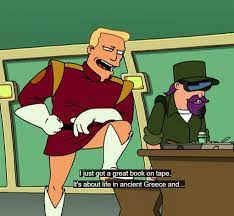 Speaking of Pride Month, Always kind of liked the moment Zapp was open to  exploring when he found himself attracted to Lee Lemon. : r/futurama