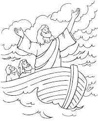 A short animated video about the story of jesus calming the storm. Jesus Calms Storm Pagina Para Colorear Sermons4kids