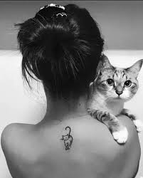 Fotograf Mini Tattoos Anlamli Dovmeler Kedi Dovmeleri