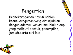 Keanekaragaman Hayati Ppt Download