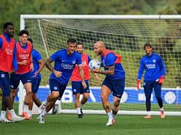 Team at work: Inter's training