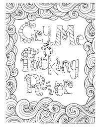Pin On Swear Word Coloring Pages