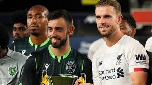 Liverpool put the seal on a stunning 2018/19 campaign by beating tottenham to win the champions league. Football News Liverpool Held As Man Utd Target Burno Fernandes Stars For Sporting Eurosport