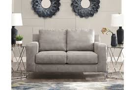 Signature Design By Ashley Ryler 4020135 Steel Loveseat Savvy Discount Furniture Love Seat Modern Furniture Living Room Signature Design By Ashley