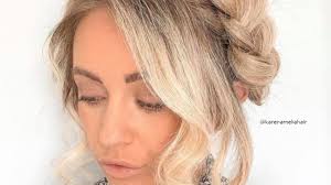 To start off, take two small sections of hair from the front. These Easy Updos Will Keep The Bad Hair Days Away Fashionisers C