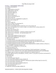 Numerar la conturi în ţară. Plan De Conturi