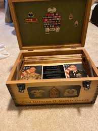 Custom Military Retirement Keepsake Shadow Box Relic Wood Shadow Box Military Shadow Box Military Decor