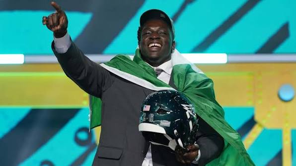 Eagles' International Player Pathway participant Uar Bernard details 'dream  come true' after being drafted | Latest NFL News, Analysis & Updates |  NFL.com