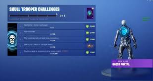 Brain freeze back bling is part of the undercover summer set (image via everyday fn youtube). Fortnite Skull Trooper Skin Is It Now Available In The Item Shop For Season 6 Halloween And How Do You Unlock The Ghostportal Back Bling