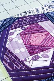 The piecing and quilting are done together so when you've completed the top, all you have left to do is bind the project. Bloomin Quilt As You Go Panel Tutorial