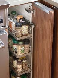 Slide Out Spice Rack Perfect For That 9 In Cabinet Kitchencabinets Kitchen Cabinet Organization Layout Kitchen Cabinet Storage Clean Kitchen Cabinets