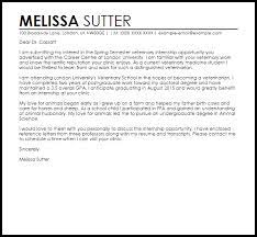 (registered nurse), you should always include a cover letter aimed at getting you considered for the position over any of the other qualified applicants looking for the same job. Veterinary Internship Letter Of Intent Letter Samples Templates