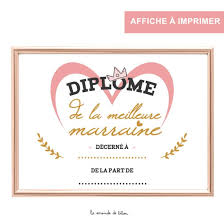 Maybe you would like to learn more about one of these? Diplome De La Meilleure Marraine Numerique A Telecharger