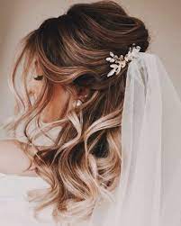 15 fabulous half up half down wedding hairstyles bridal. Best Wedding Hairstyles For Every Bride Style 2021 In 2021 Wedding Hairstyles For Long Hair Veil Hairstyles Half Up Wedding Hair