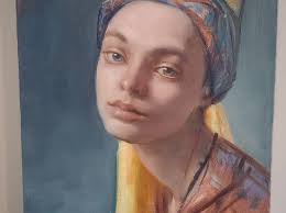 Family Portrait featuring paintings by Christopher, Ginny & Richard  Pugliese now