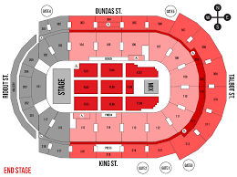 Seating Charts Budweiser Gardens