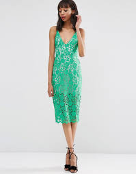 Asos Lace Hitchcock Midi Pencil Dress Petite Outfits Asos Dress Green Midi Dress