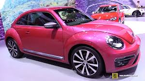 Volkswagen Beetle Pink Edition Concept Exterior And Interior Walkaround 2015 New York A Volkswagen Beetle Vw New Beetle Volkswagen