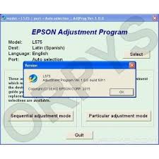 Download and install epson ecotank l575 printer and scanner drivers. Epson L575 Adjustment Program Epson Epson Ecotank Adjustable