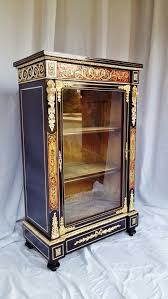Rare Vitrine Boulle Hauteur D Appui Poque Napol On Iii Meuble De Style Mobilier De Salon Meuble Baroque